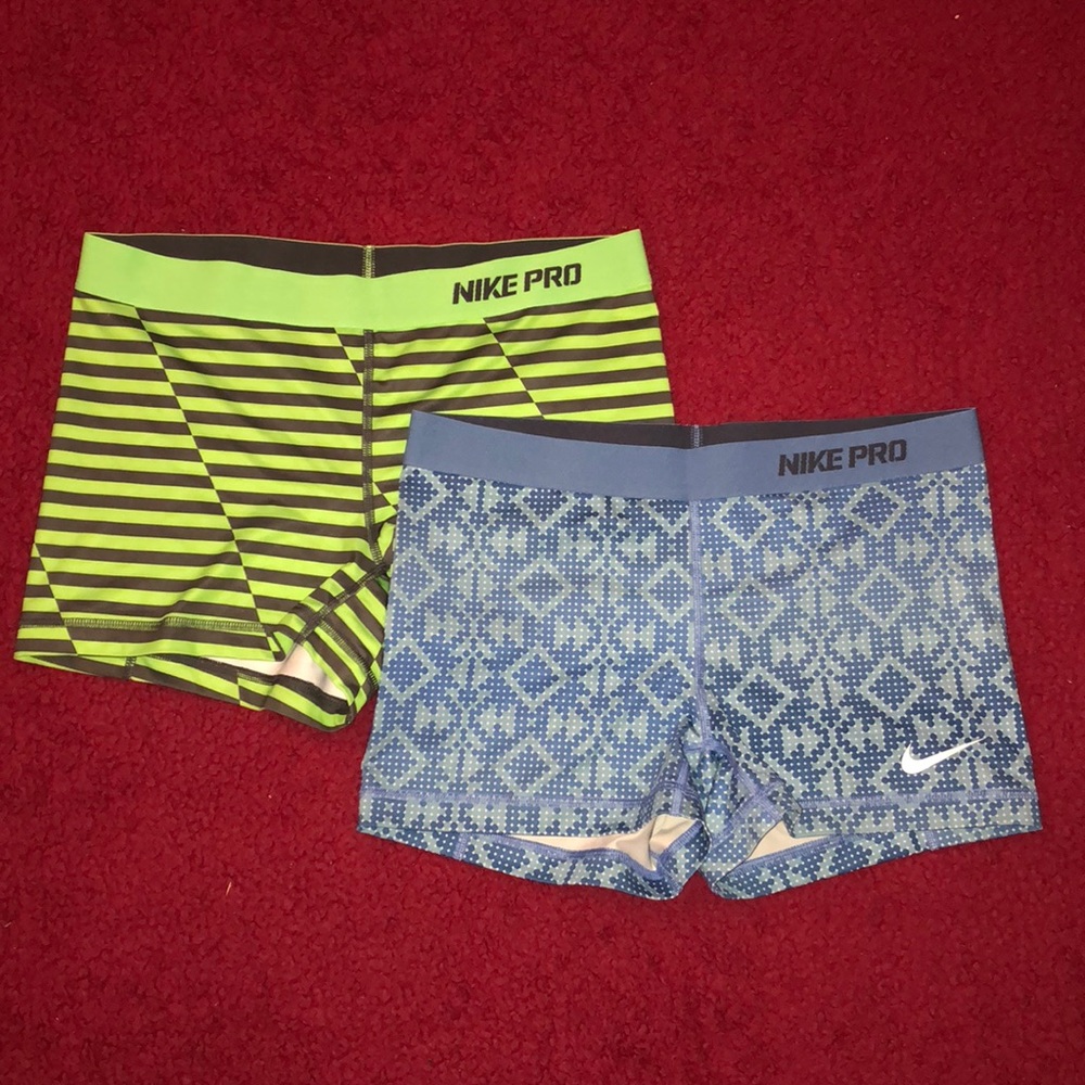 Nike Pro spandex shorts